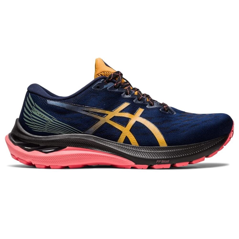 ASICS GT-2000 11 Trail Women's Running Shoes Nature Bathing/Papaya 9.5 M - Picture 2 of 9
